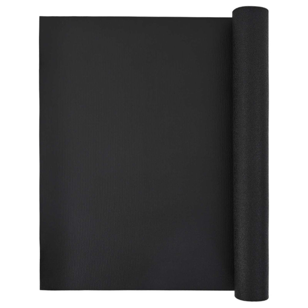 Sport Schutzmatte Schwarz 180 x 75 x 0,6 cm Hochdichtes PVC