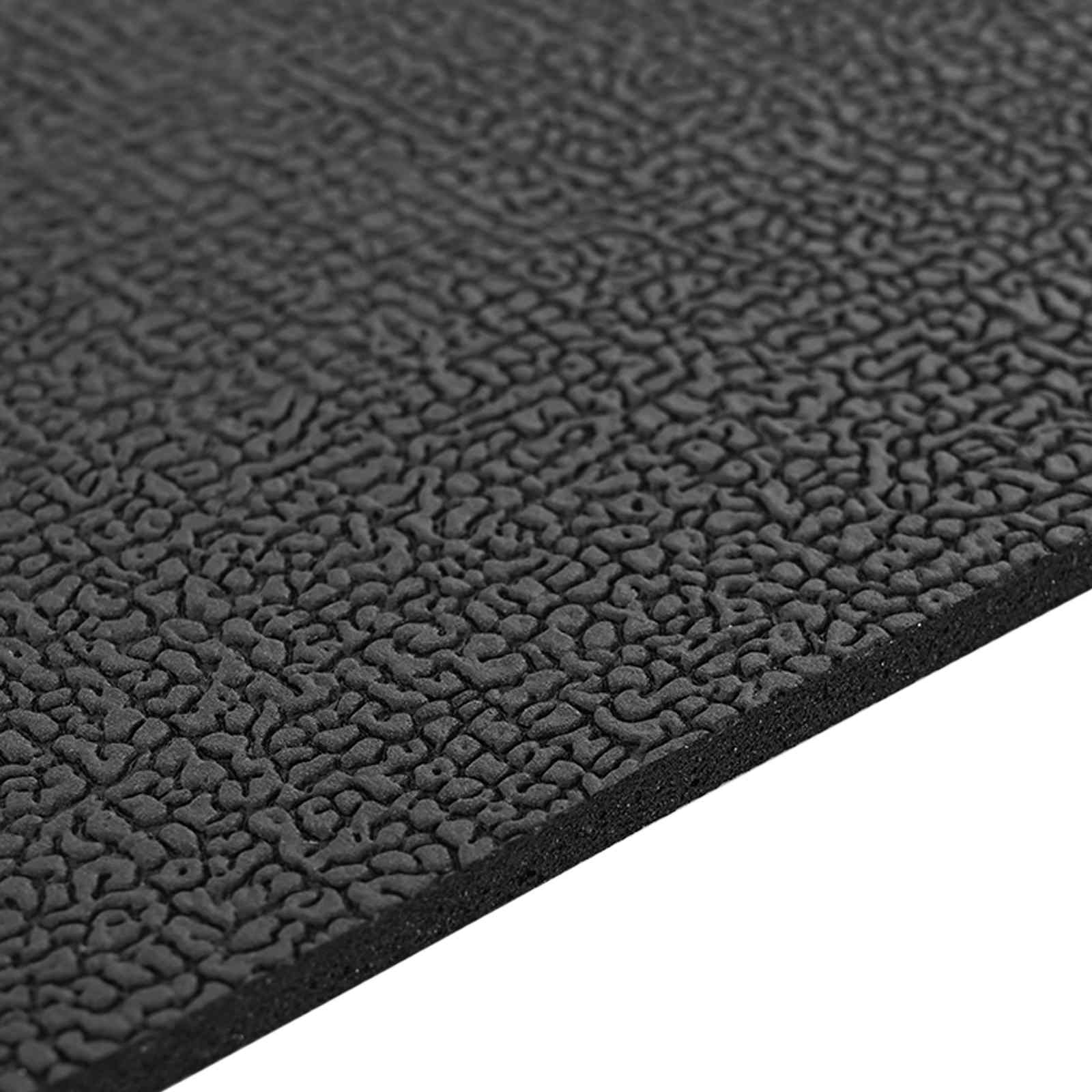 Sport Schutzmatte Schwarz 200 x 90 x 0,6 cm Hochdichtes PVC