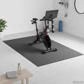 Sport Schutzmatte Schwarz 183 x 122 x 0,6 cm Hochdichtes PVC