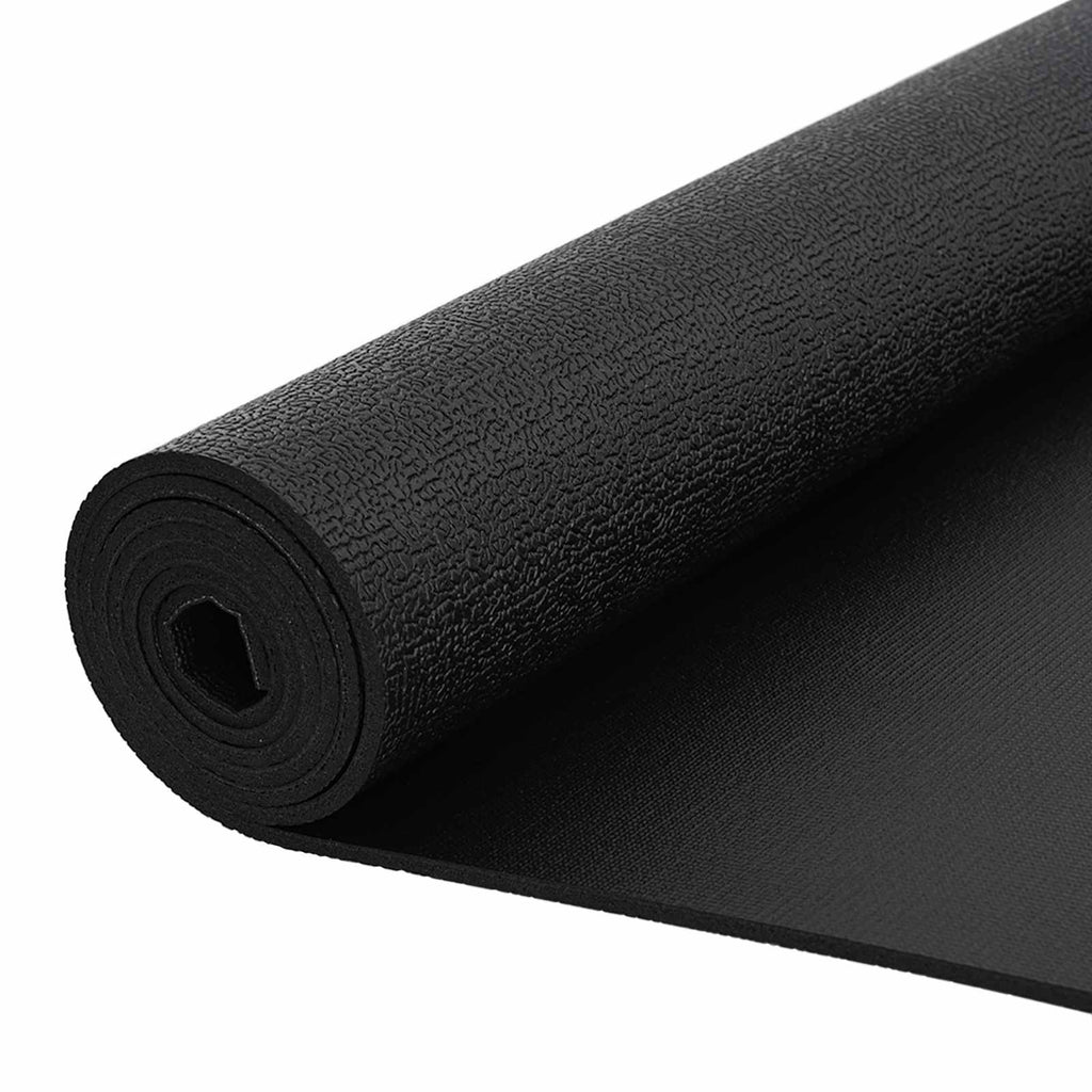 Sport Schutzmatte Schwarz 243 x 152 x 0,6 cm Hochdichtes PVC