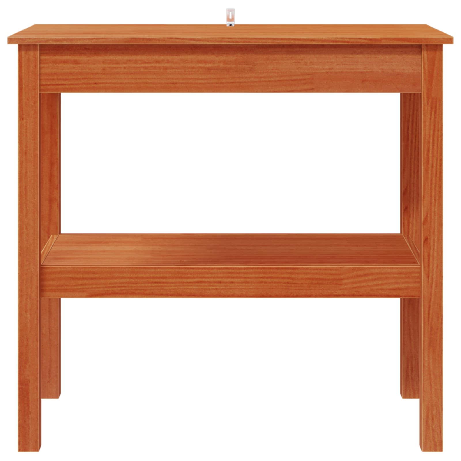 Konsolentisch Wachsbraun 80 x 40 x 75 cm Massives Kiefernholz