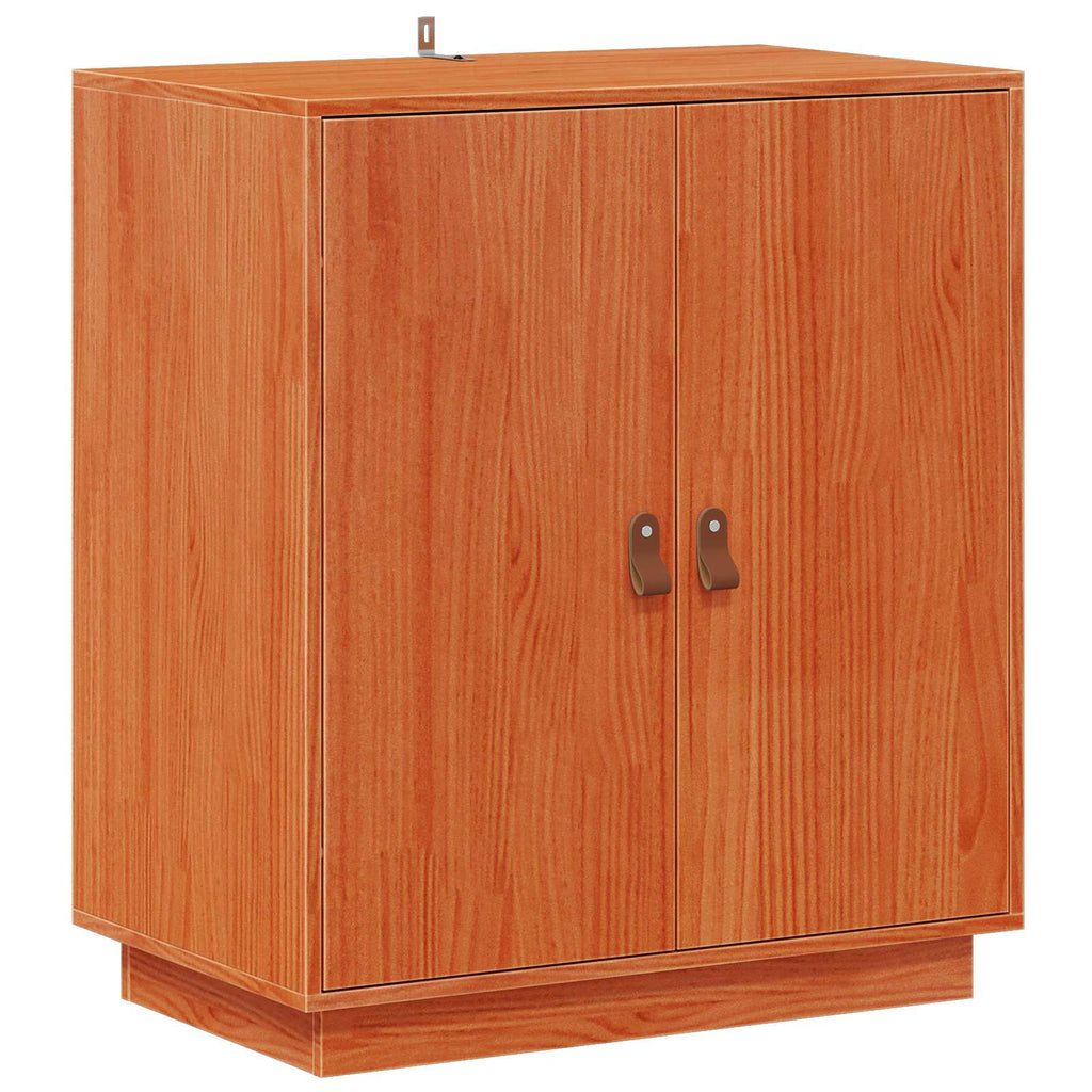 Sideboard Wachsbraun 65,5 x 40 x 75 cm Massives Kiefernholz