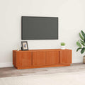 TV-Schränk Wachsbraun 140 x 40 x 40 cm Massives Kiefernholz