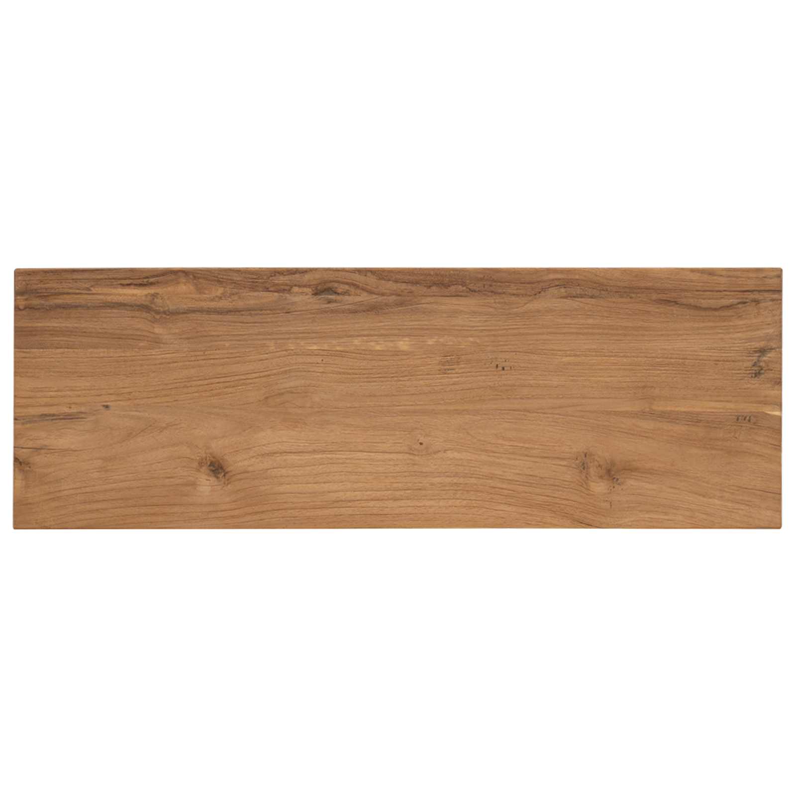 Konsolentisch Natur 90 x 30 x 80 cm Massivholz Teak