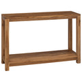 Konsolentisch Natur 110 x 35 x 75 cm Massivholz Teak