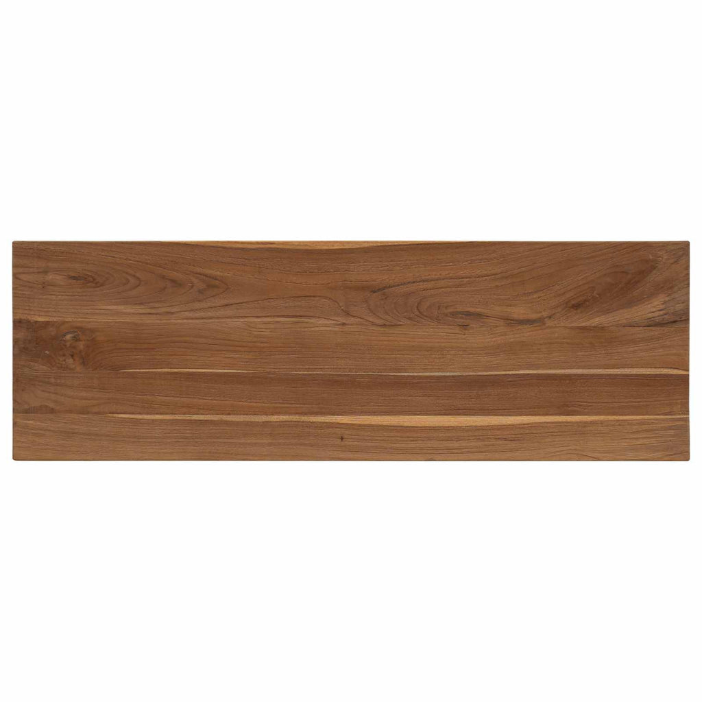 Konsolentisch Natur 110 x 35 x 75 cm Massivholz Teak