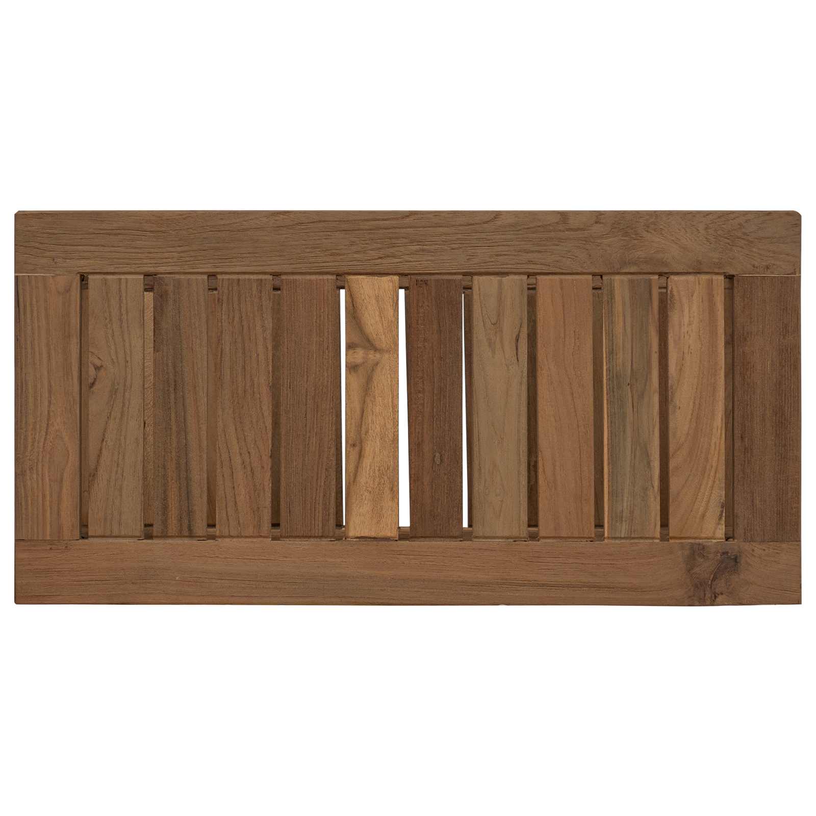 Badezimmer Beistelltisch Natur 60 x 30 x 45 cm Massivholz Teak