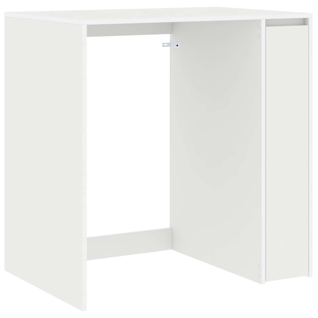 Waschmaschinen-Schrank Weiß 87 x 60 x 89 cm Holzwerkstoff