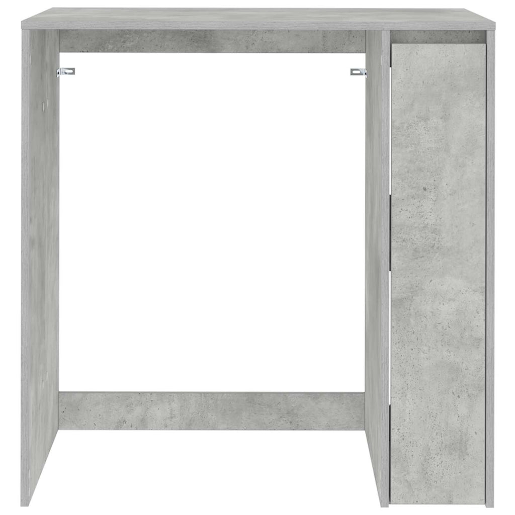 Waschmaschinen-Schrank Beton 87 x 60 x 89 cm Holzwerkstoff
