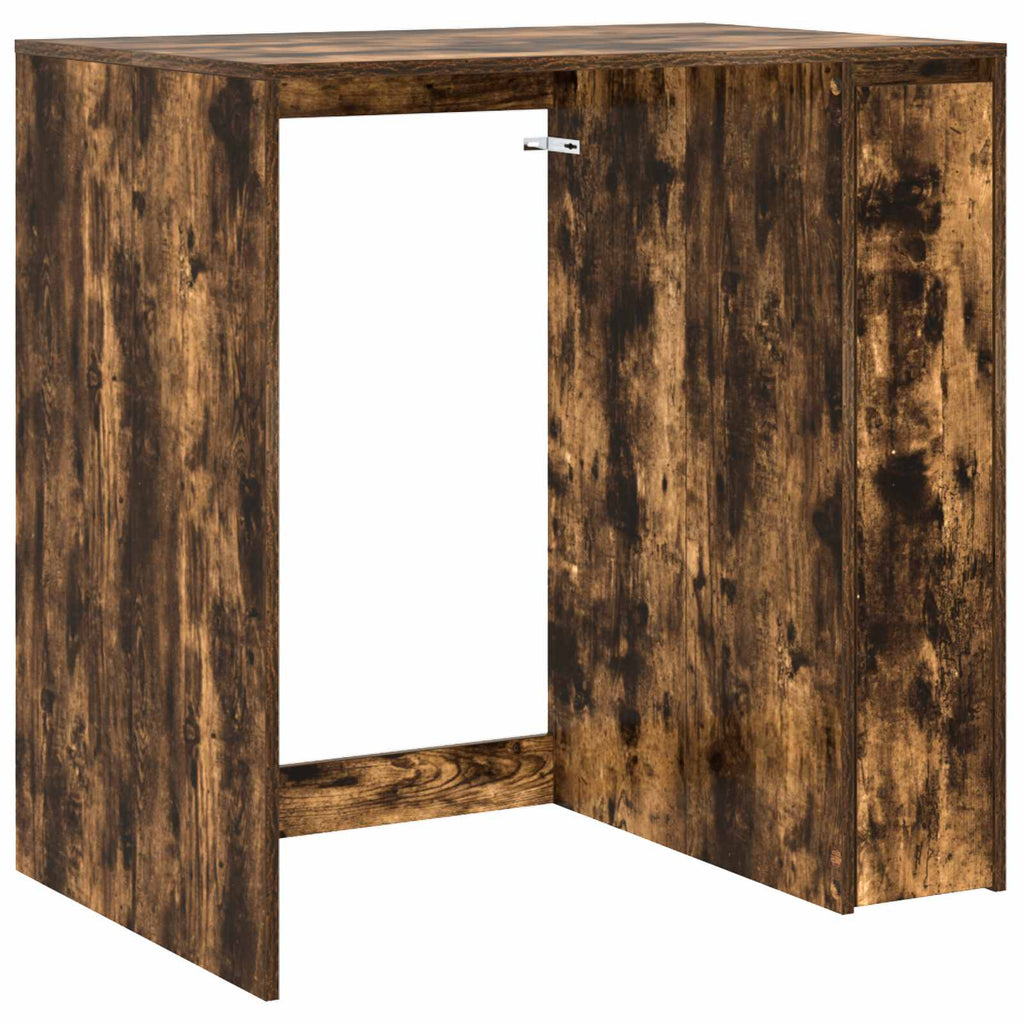 Waschmaschinen-Schrank Geräucherte Eiche 87 x 60 x 89 cm