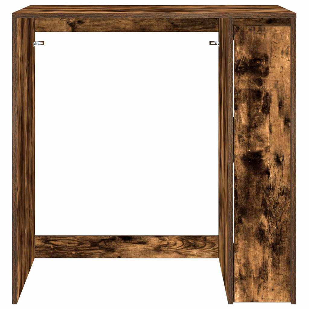 Waschmaschinen-Schrank Geräucherte Eiche 87 x 60 x 89 cm