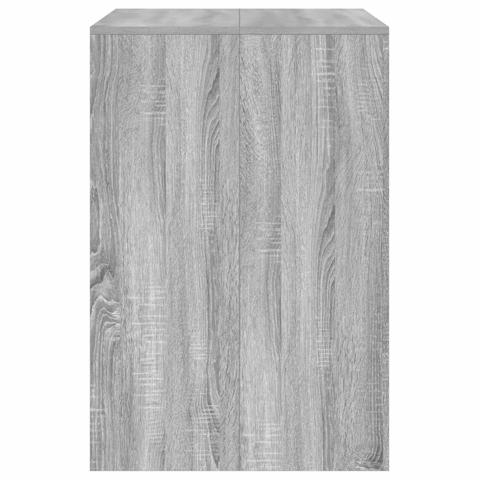 Waschmaschinen-Schrank mit Tür Graues Sonoma 87 x 60 x 89 cm