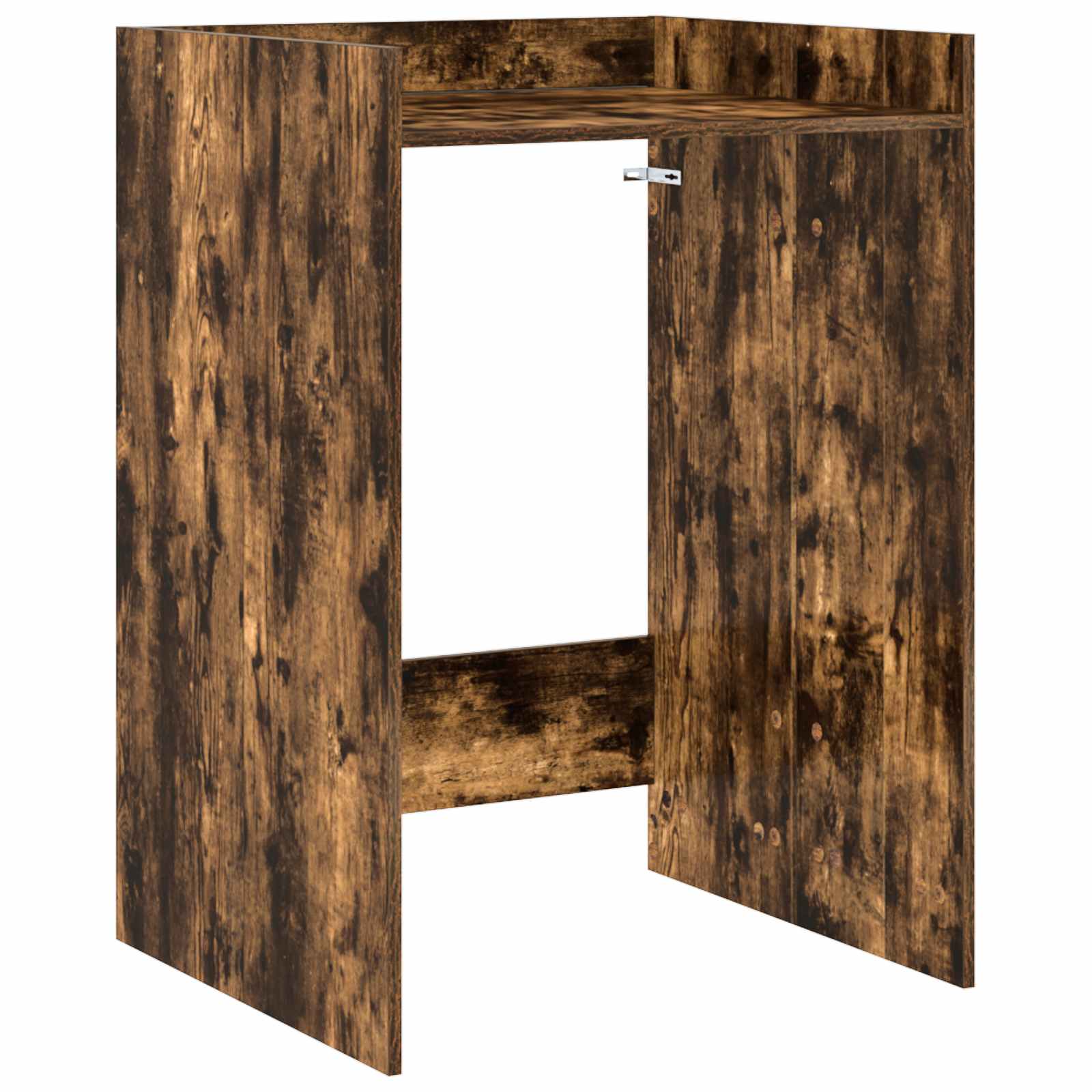 Waschmaschinen-Schrank Geräucherte Eiche 67,5 x 62 x 97 cm