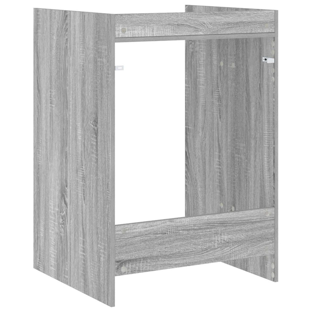 Waschmaschinen-Schrank Graues Sonoma 67,5 x 62 x 97 cm