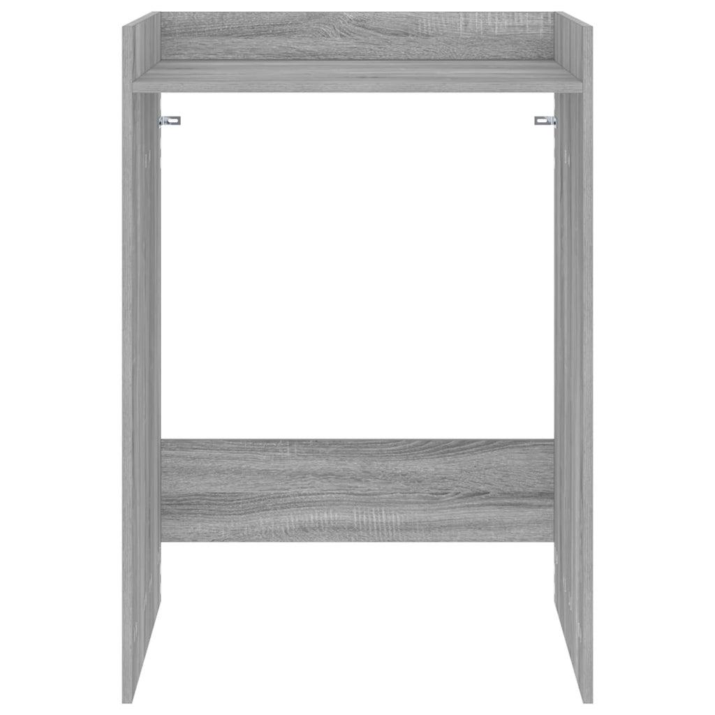Waschmaschinen-Schrank Graues Sonoma 67,5 x 62 x 97 cm