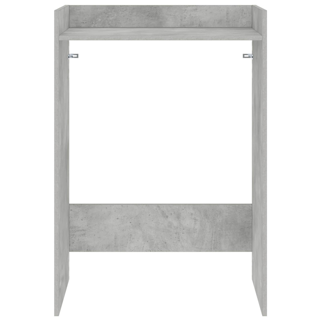 Waschmaschinen-Schrank Beton 67,5 x 48 x 97 cm Holzwerkstoff