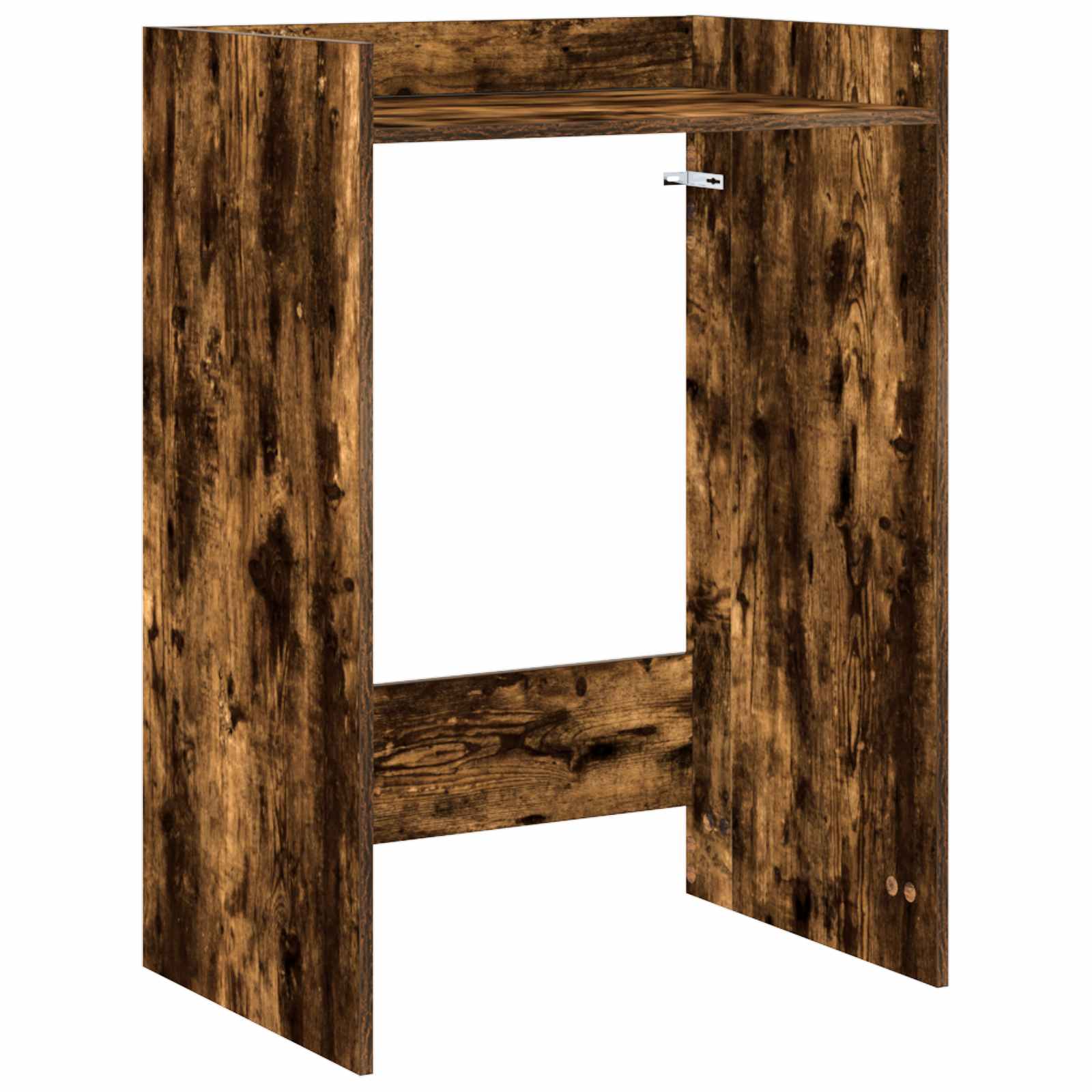 Waschmaschinen-Schrank Geräucherte Eiche 67,5 x 48 x 97 cm