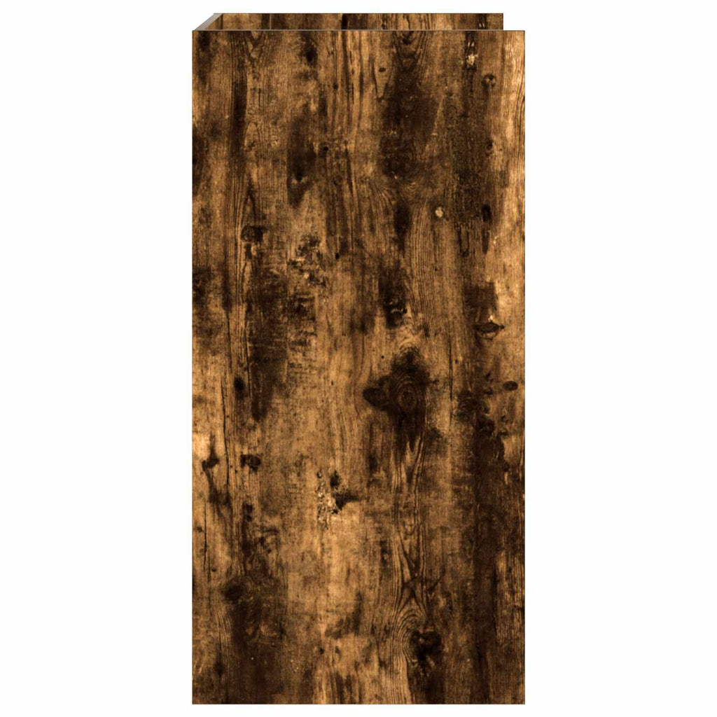 Waschmaschinen-Schrank Geräucherte Eiche 67,5 x 48 x 97 cm