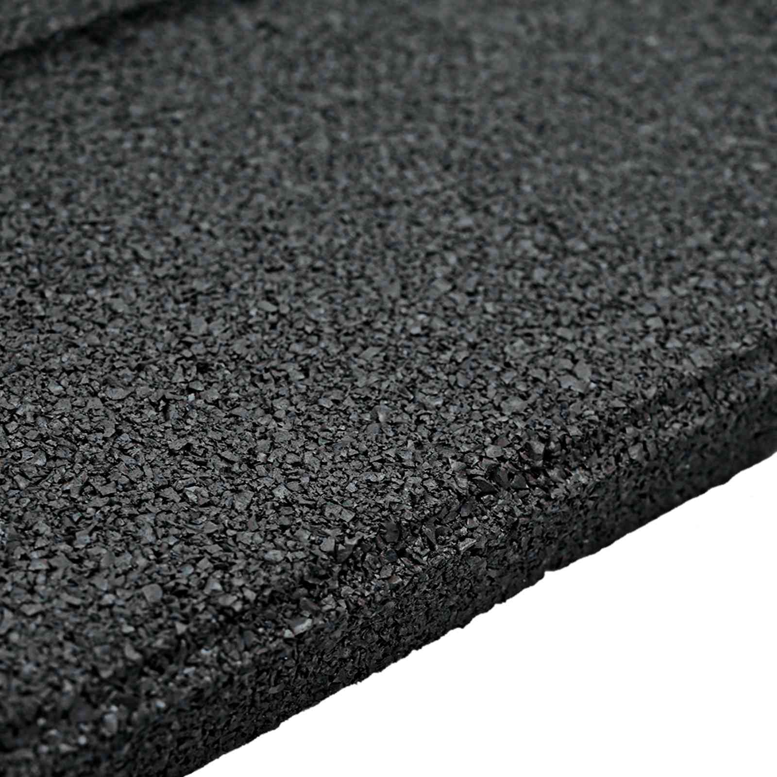 Gehwegstein 6 pcs Schwarz 40,5 x 40,5 x 2 cm Gummi