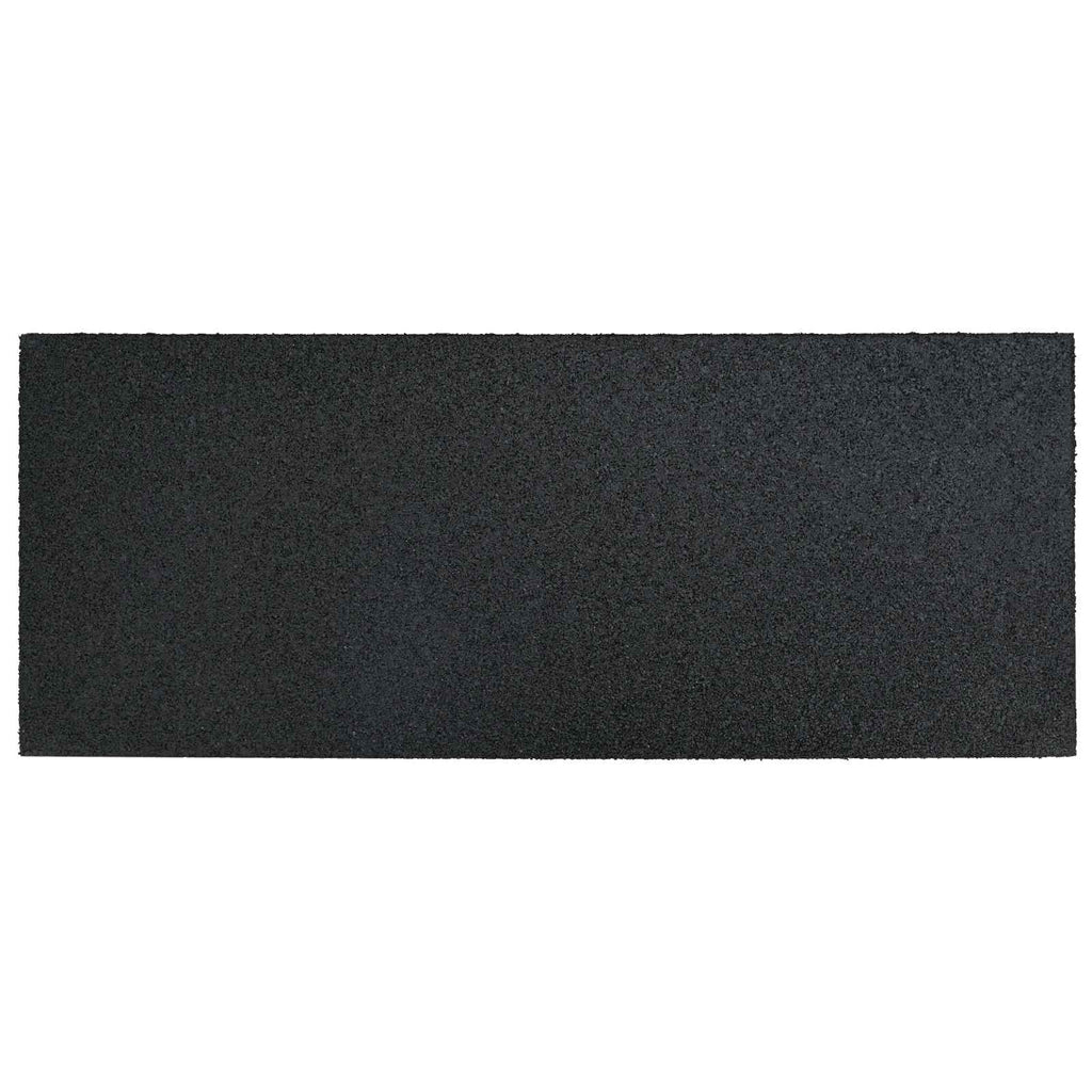Gehwegstein 6 pcs Schwarz 60,5 x 25 x 2 cm Gummi