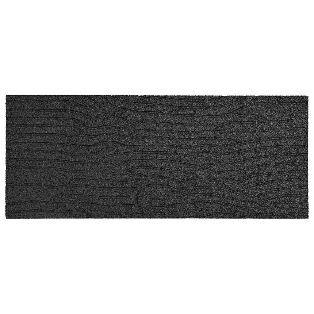 Gehwegstein 6 pcs Schwarz 60,5 x 25 x 2 cm Gummi