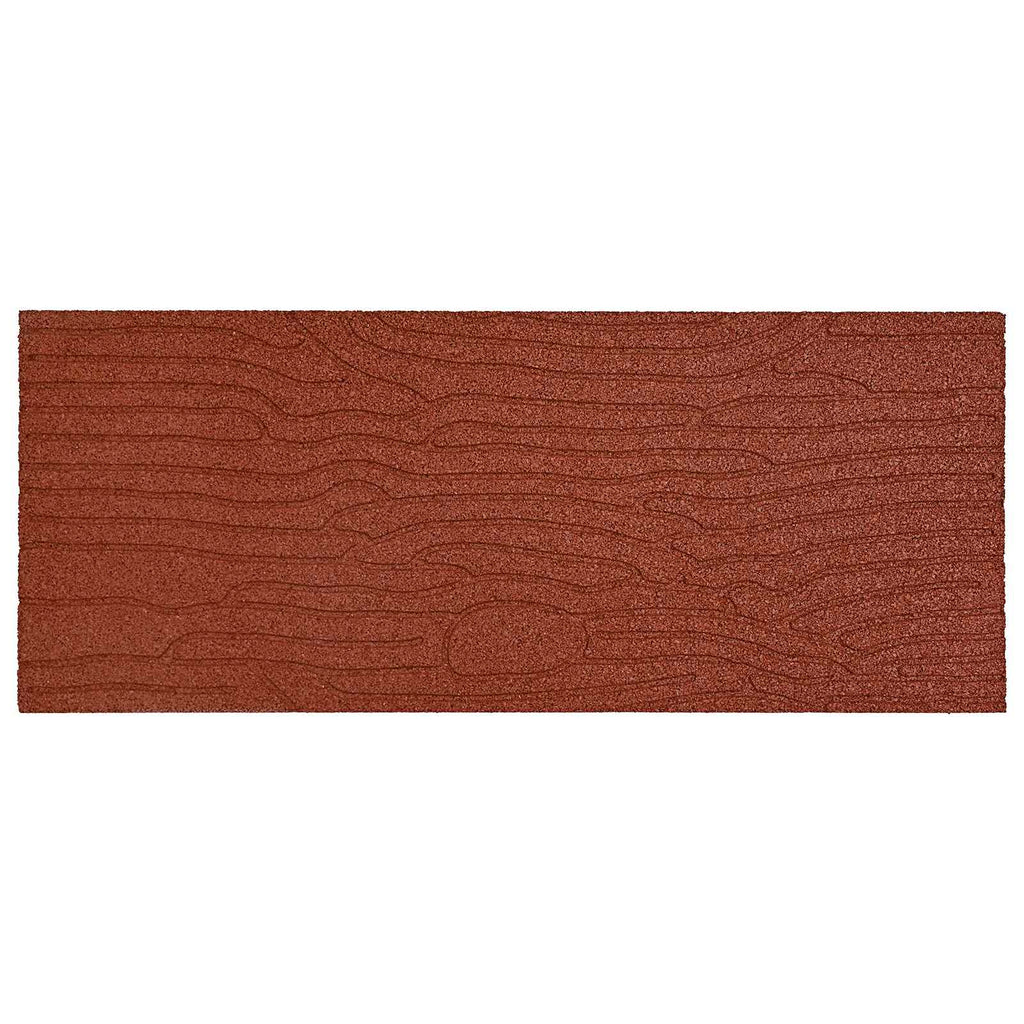 Gehwegstein 6 pcs Rot 60,5 x 25 x 2 cm Gummi