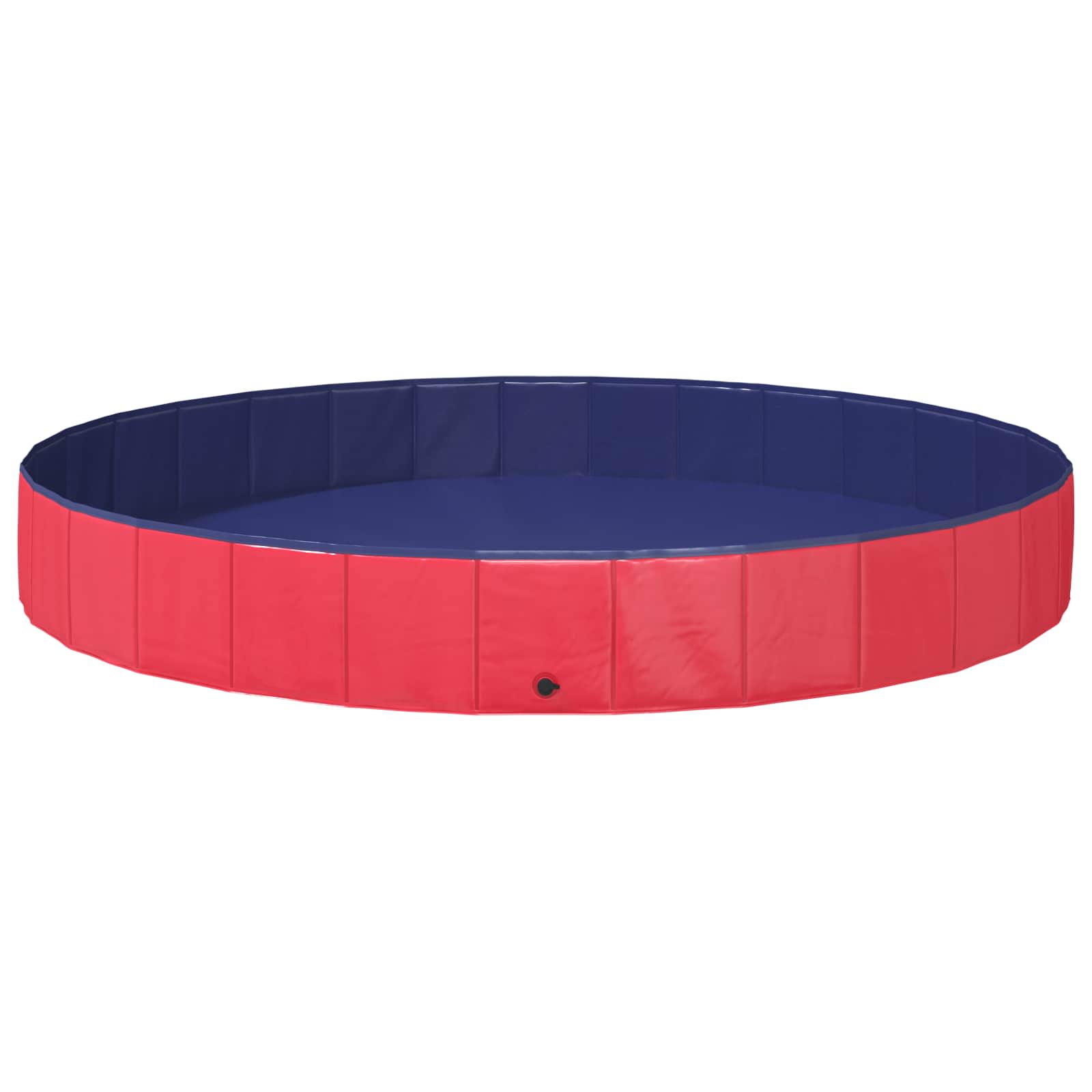 Hundepool Rot Ø300 x 38 cm Dicker PVC