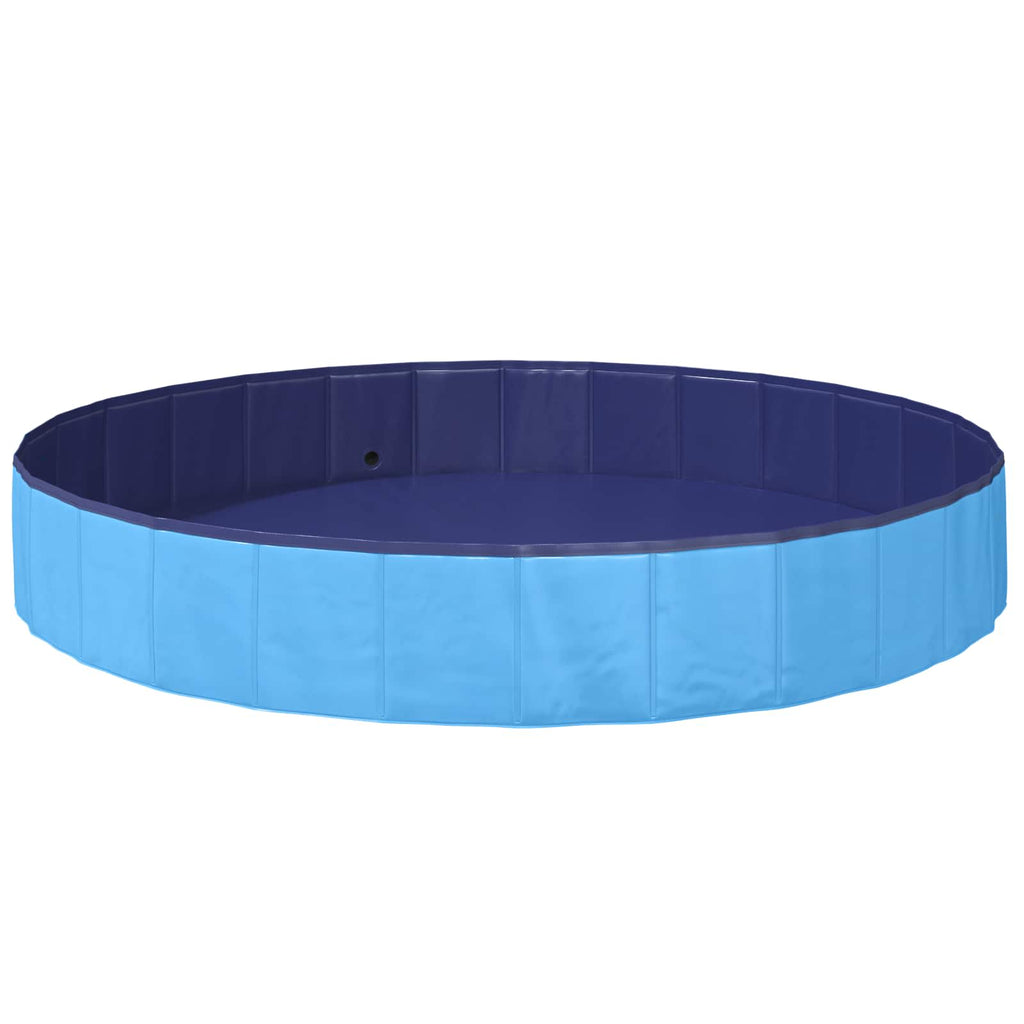 Hundepool Blau Ø200 x 30 cm Dicker PVC
