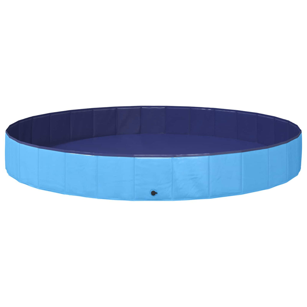 Hundepool Blau Ø300 x 38 cm Dicker PVC