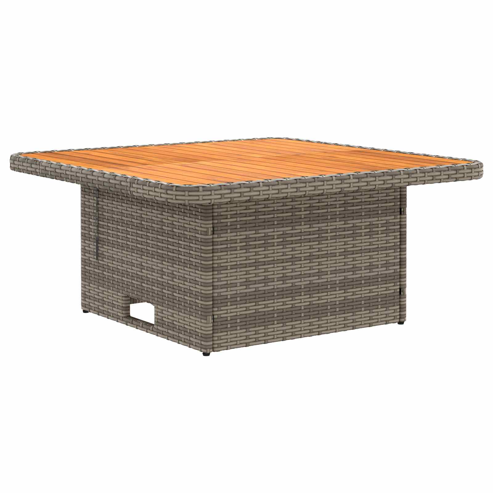 Möbelsets mit Kissen 8 pcs Grau und Dunkelgrau PE-Rattan