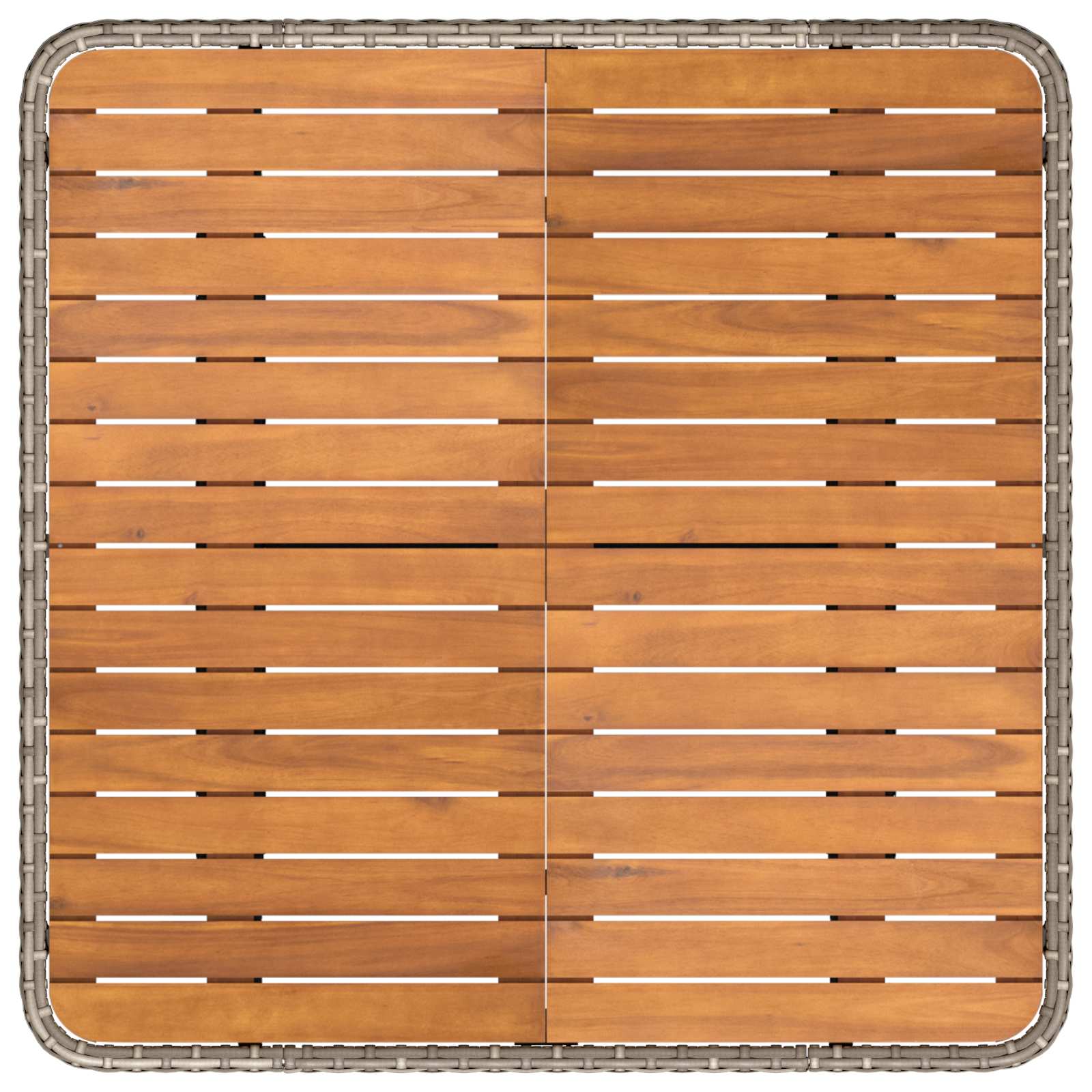 Möbelsets mit Kissen 8 pcs Grau und Dunkelgrau PE-Rattan
