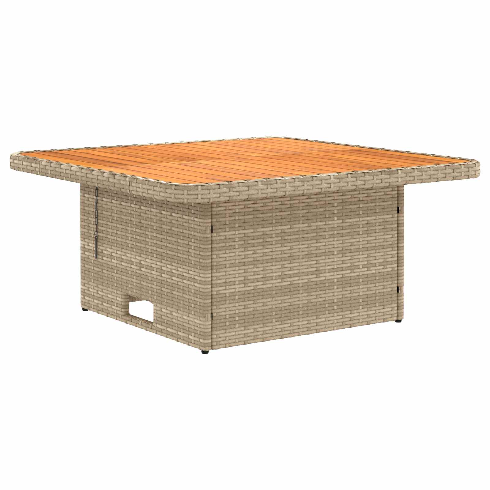 Möbelsets mit Kissen 8 pcs Beige und Hellgrau PE-Rattan