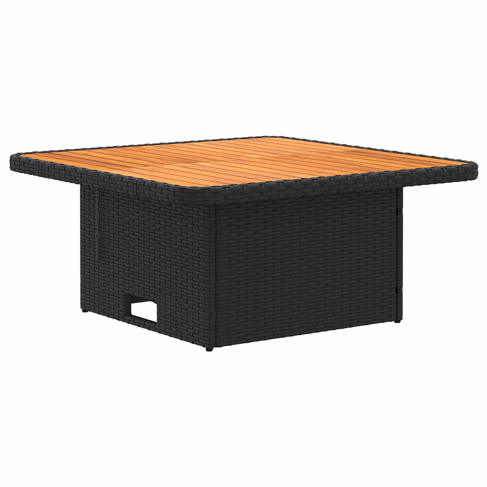 Möbelsets mit Kissen 5 pcs Schwarz PE-Rattan