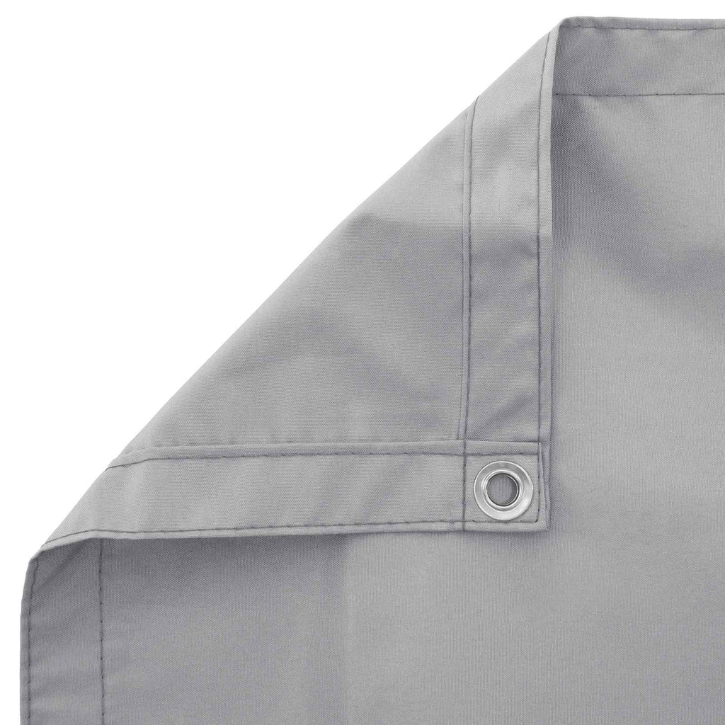 Balkonsichtschutz Hellgrau 100 x 300 cm Oxford-Stoff