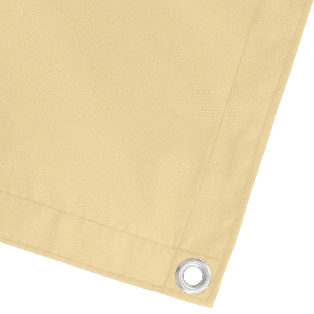 Balkonsichtschutz Sand 100 x 400 cm Oxford-Stoff