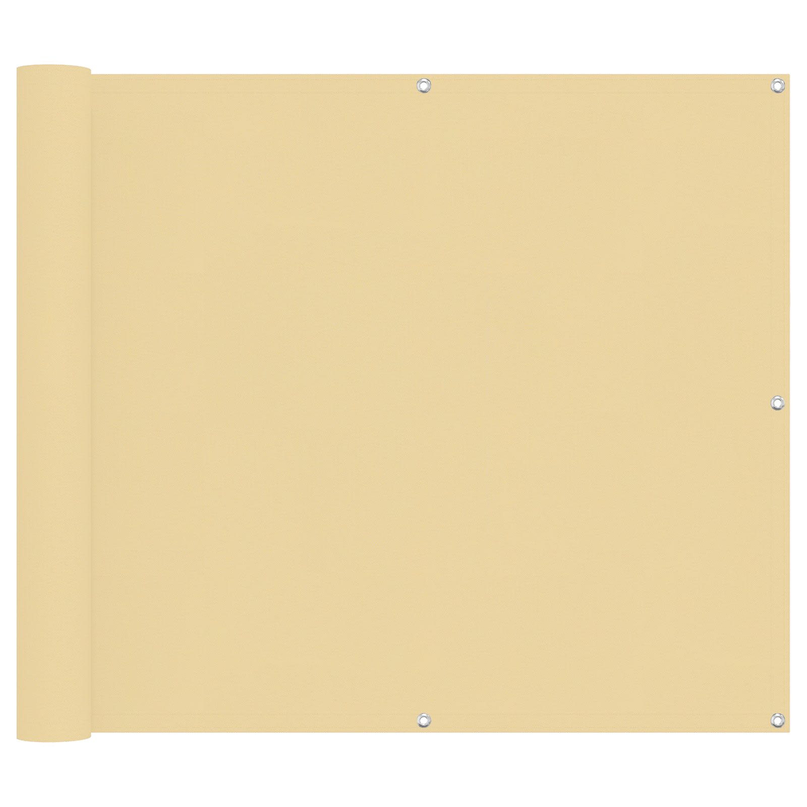 Balkonsichtschutz Sand 100 x 500 cm Oxford-Stoff
