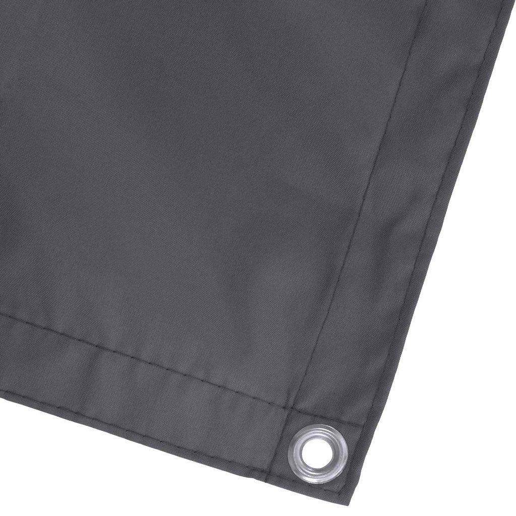 Balkonsichtschutz Anthrazit 100 x 600 cm Oxford-Stoff