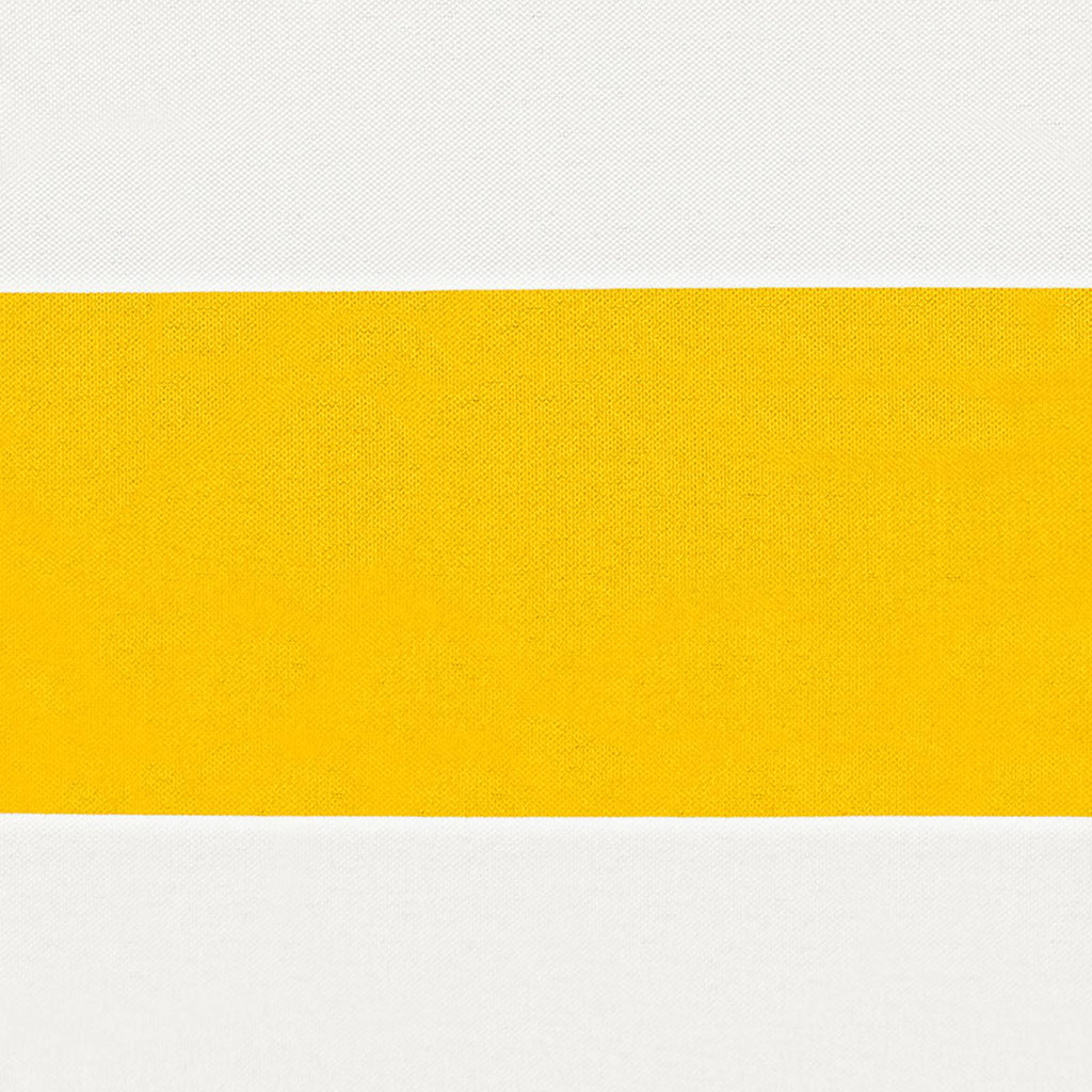 Balkonsichtschutz Gelb und Weiß 110 x 800 cm Oxford-Stoff