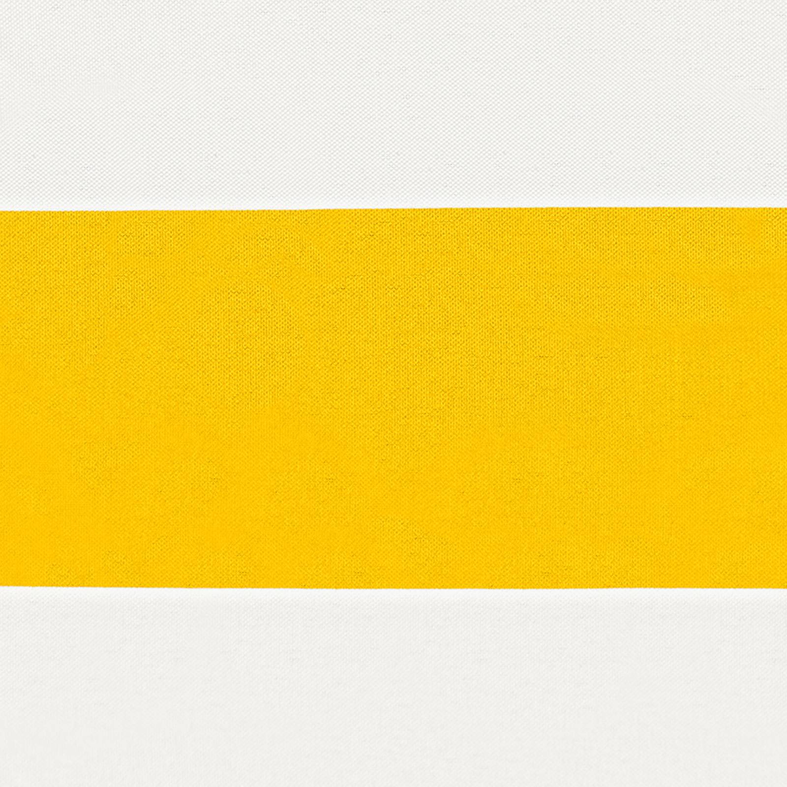 Balkonsichtschutz Gelb und Weiß 110 x 800 cm Oxford-Stoff