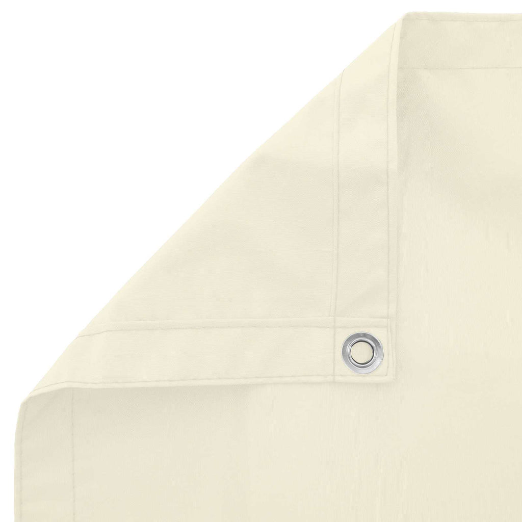 Balkonsichtschutz Creme 100 x 300 cm Oxford-Stoff