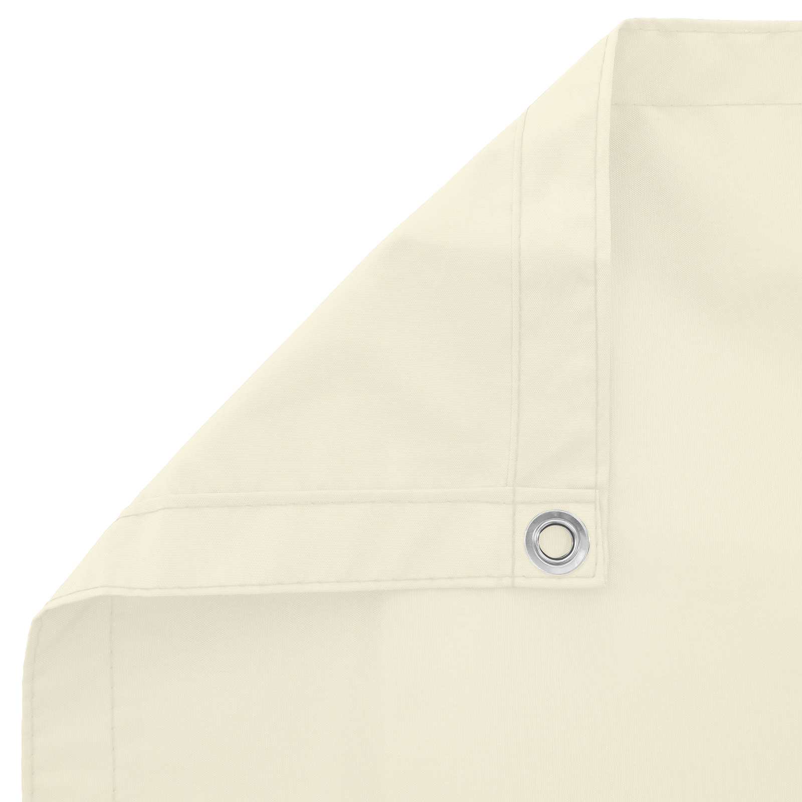 Balkonsichtschutz Creme 100 x 400 cm Oxford-Stoff