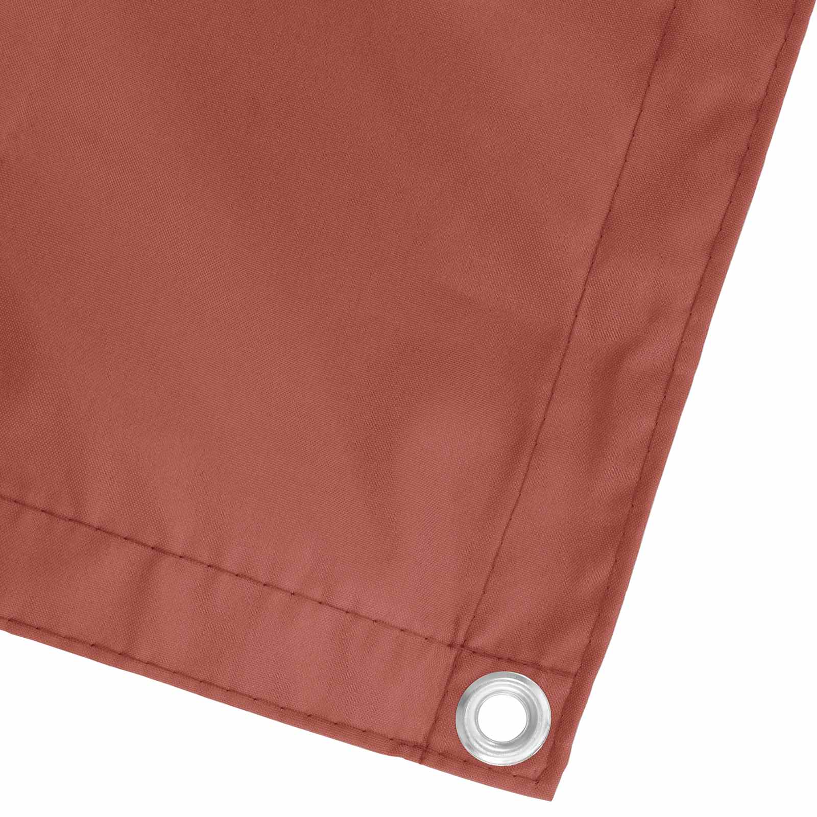 Balkonsichtschutz Terrakotta 100 x 500 cm Oxford-Stoff