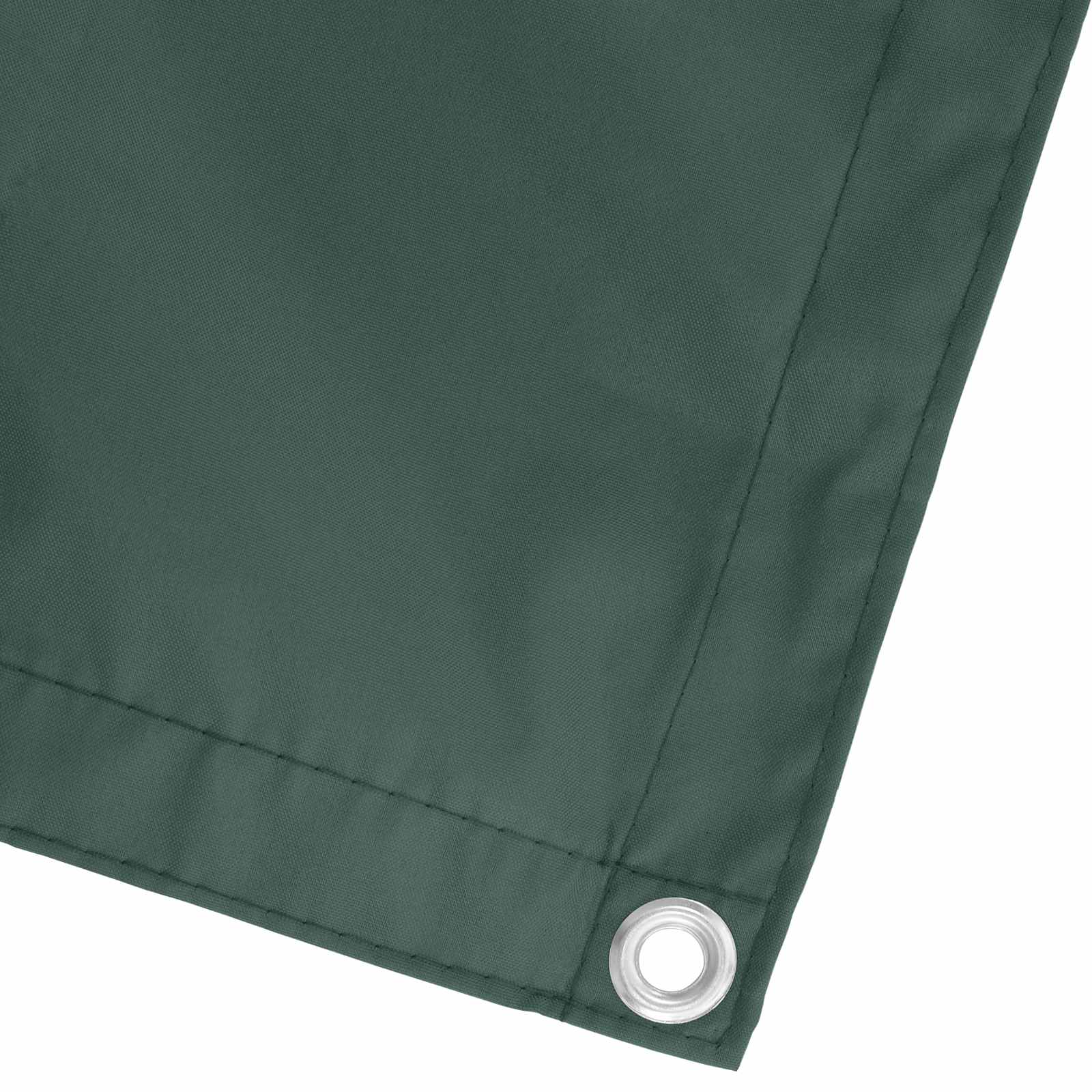 Balkonsichtschutz Dunkelgrün 100 x 600 cm Oxford-Stoff