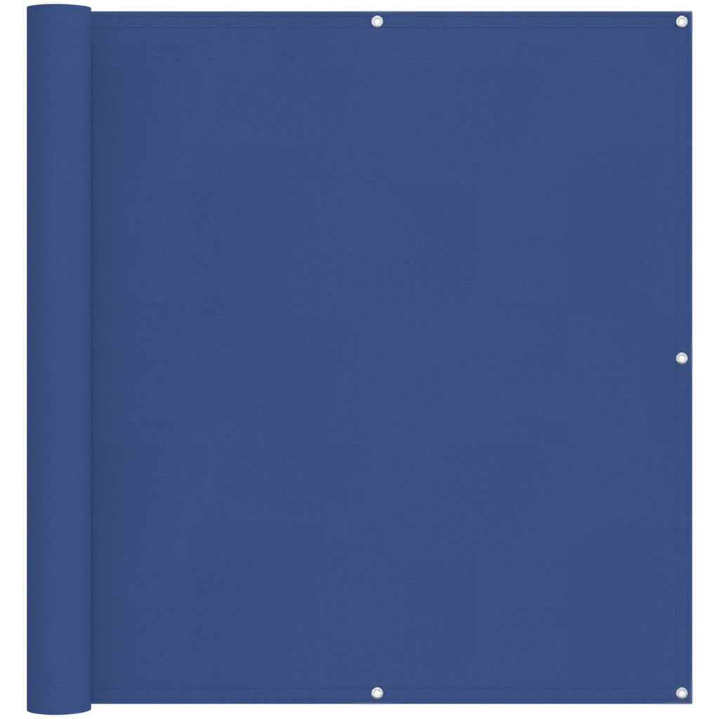 Balkonsichtschutz Blau 110 x 500 cm Oxford-Stoff