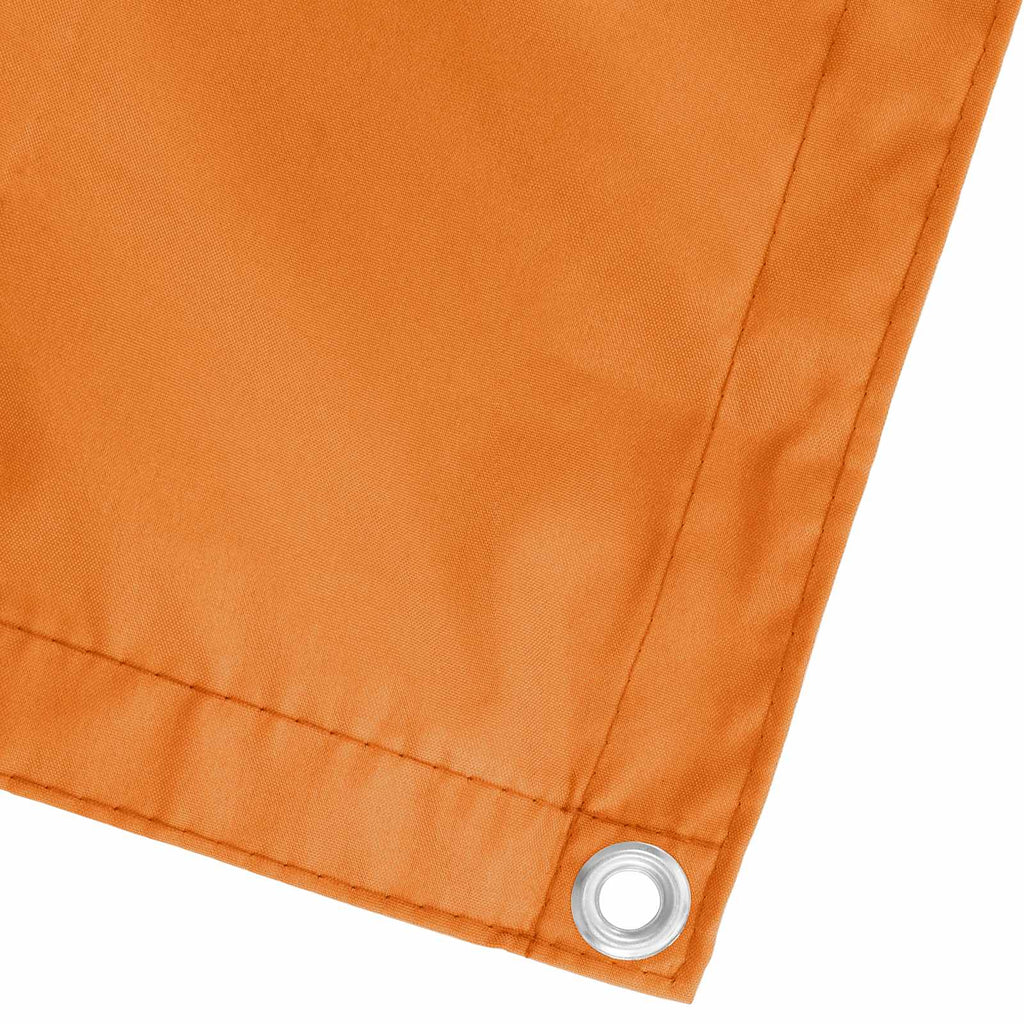 Balkonsichtschutz Orange 100 x 800 cm Oxford-Stoff