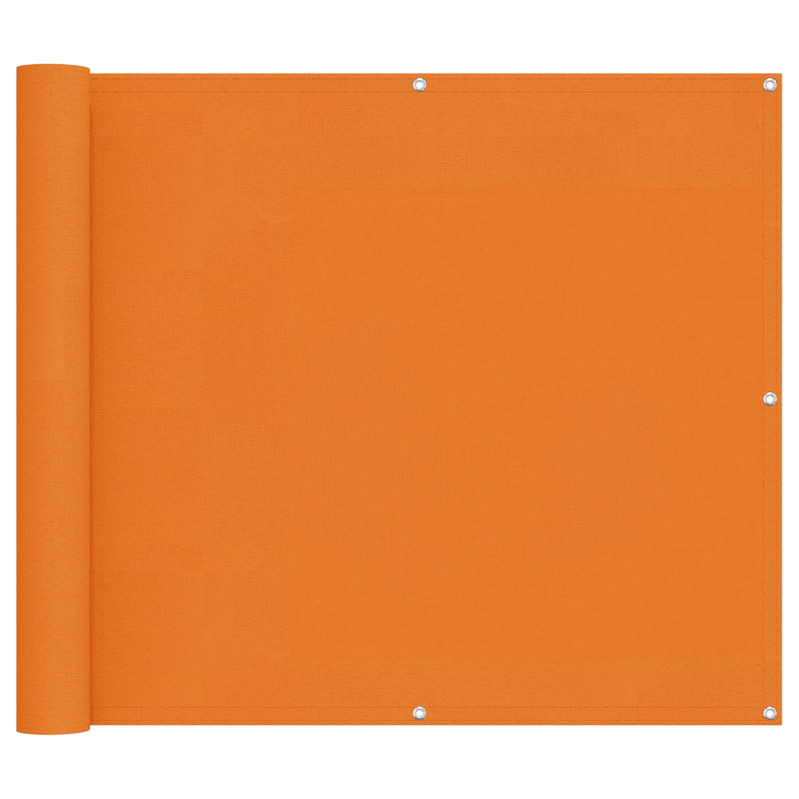 Balkonsichtschutz Orange 100 x 1000 cm Oxford-Stoff