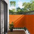 Balkonsichtschutz Orange 110 x 1000 cm Oxford-Stoff