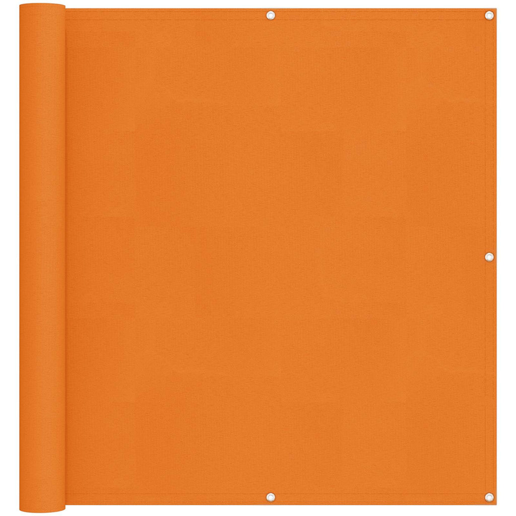 Balkonsichtschutz Orange 110 x 1000 cm Oxford-Stoff