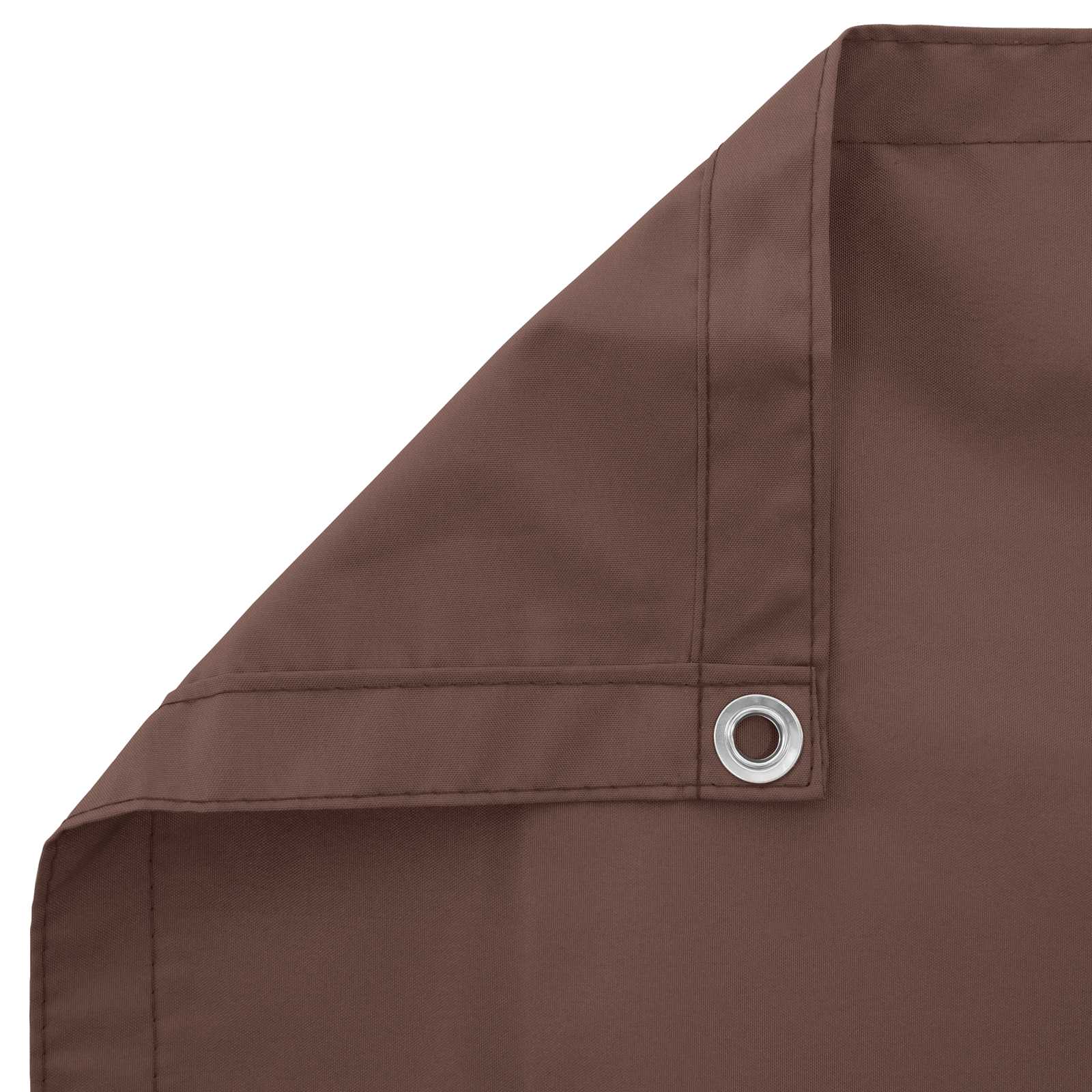 Balkonsichtschutz Braun 100 x 300 cm Oxford-Stoff