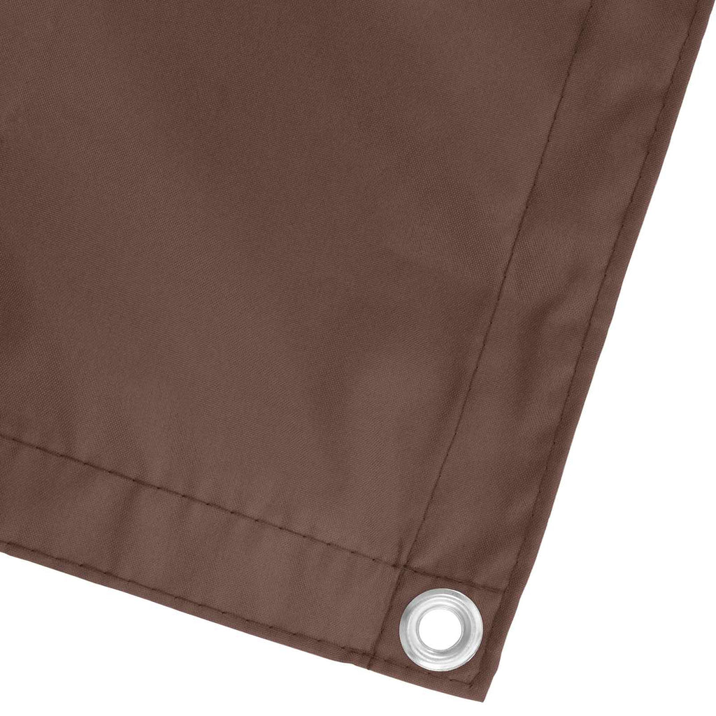 Balkonsichtschutz Braun 110 x 800 cm Oxford-Stoff
